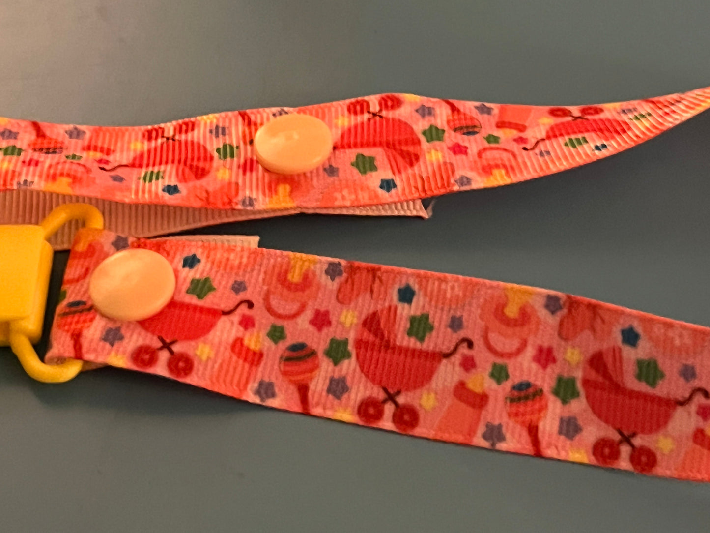 Pink Baby Stuff Paci Clip