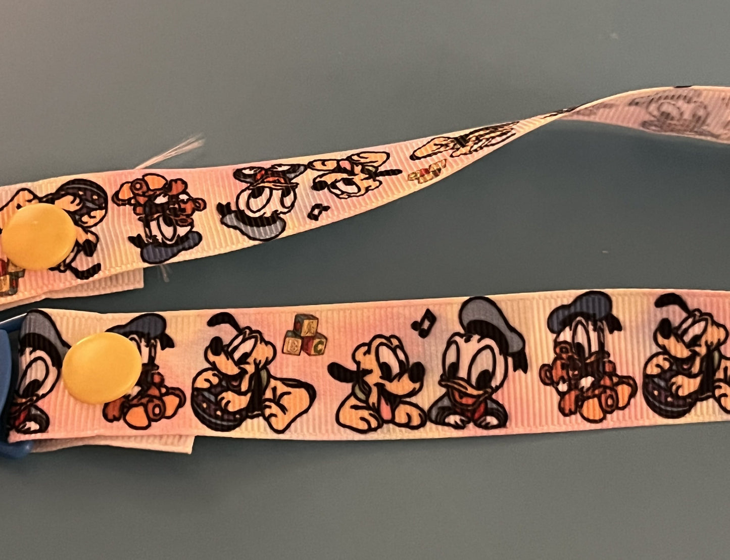 Baby Donald & Pluto Paci Clip